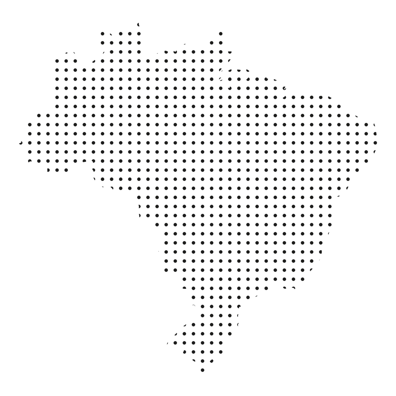 Map of Brazil